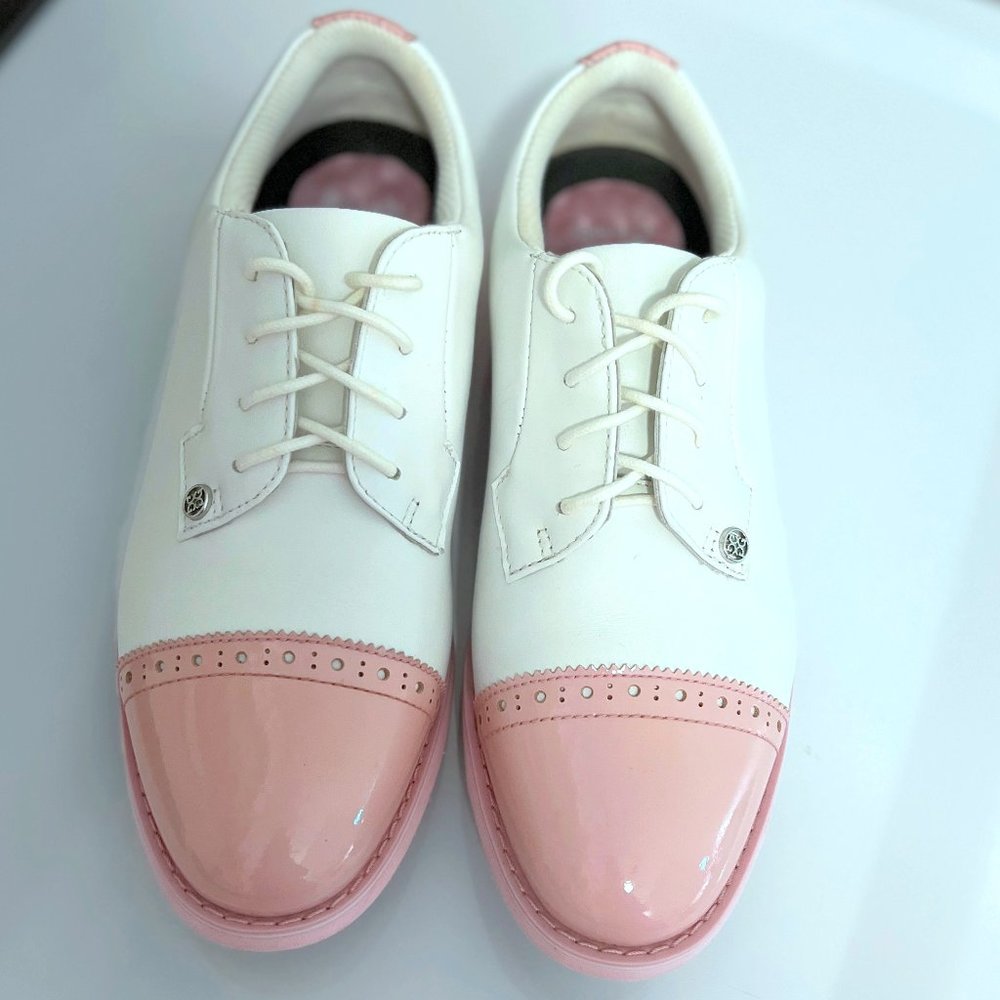 G/FORE Pink Women’s Cap Toe Gallivanter 9.5